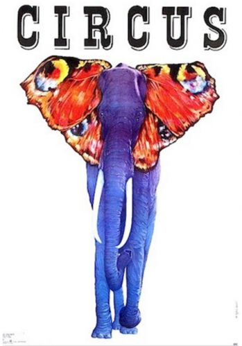 Eléphant Papillon